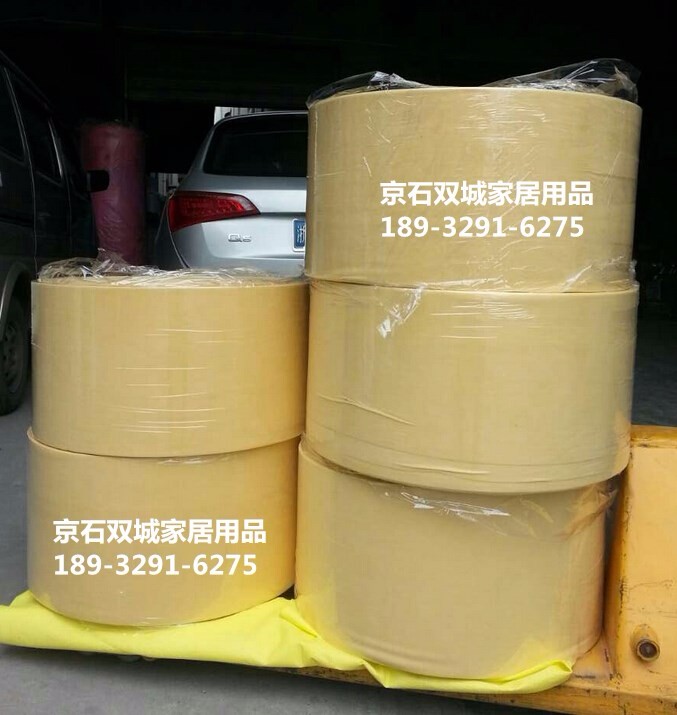 连云港黄金抹布工厂直销 产品为金黄色百洁布洗碗布不粘油抹布。每卷15公斤左右。45公斤起批。-京石双城家居用品批发中心