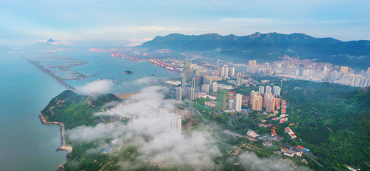 海州湾连岛段 连云港的蓝色明珠